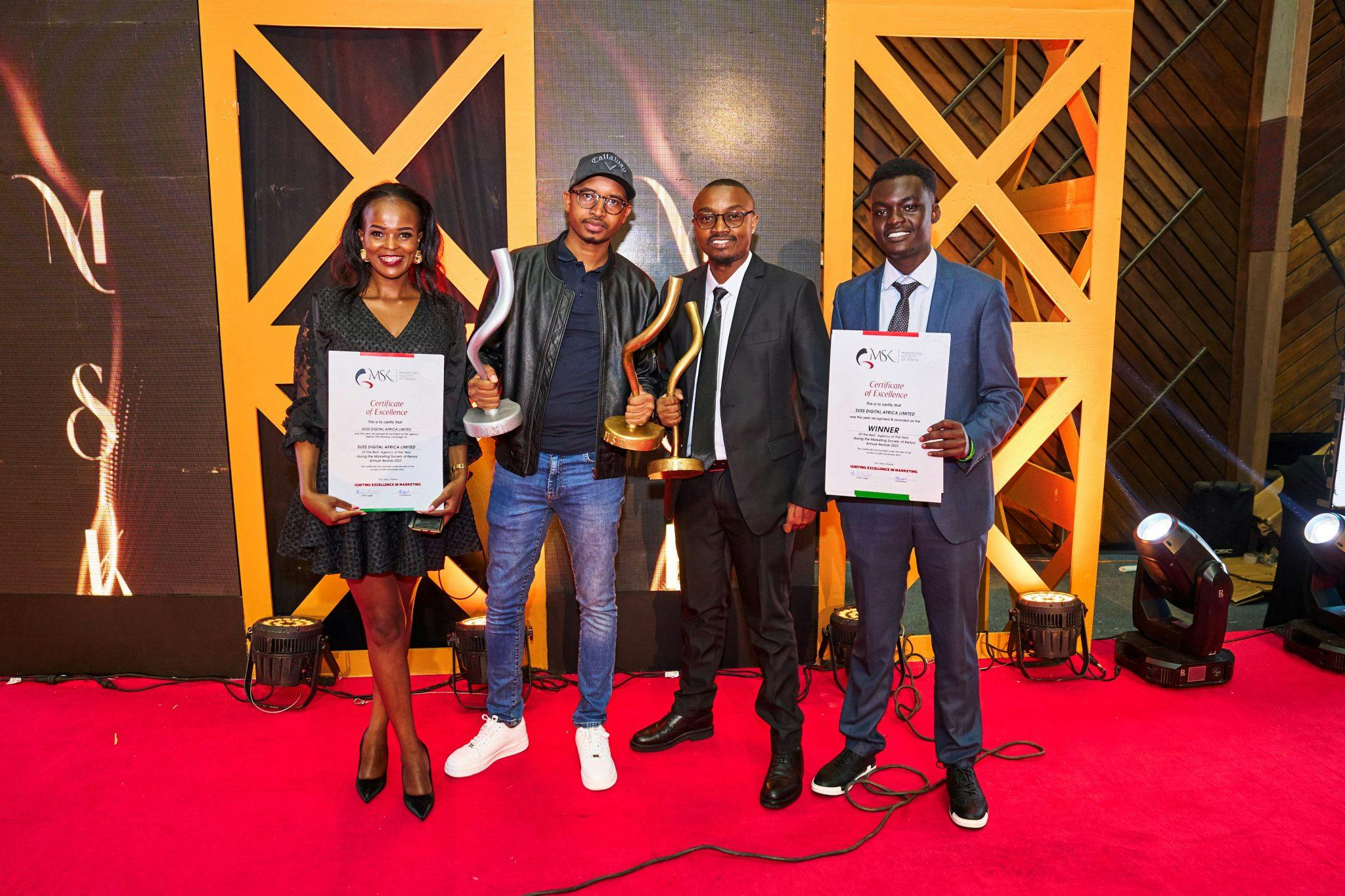 Innovation and Excellence: Suss Digital Africa Celebrates Big Wins at MSK Gala